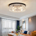 DecorBites™ Crystal Flush Mount Ceiling Light for Home Hotel Restaurant Decoration