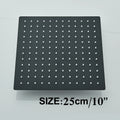 DecorBites™ 12" Matte Black Rainfall Shower Head Set with Shower Arm