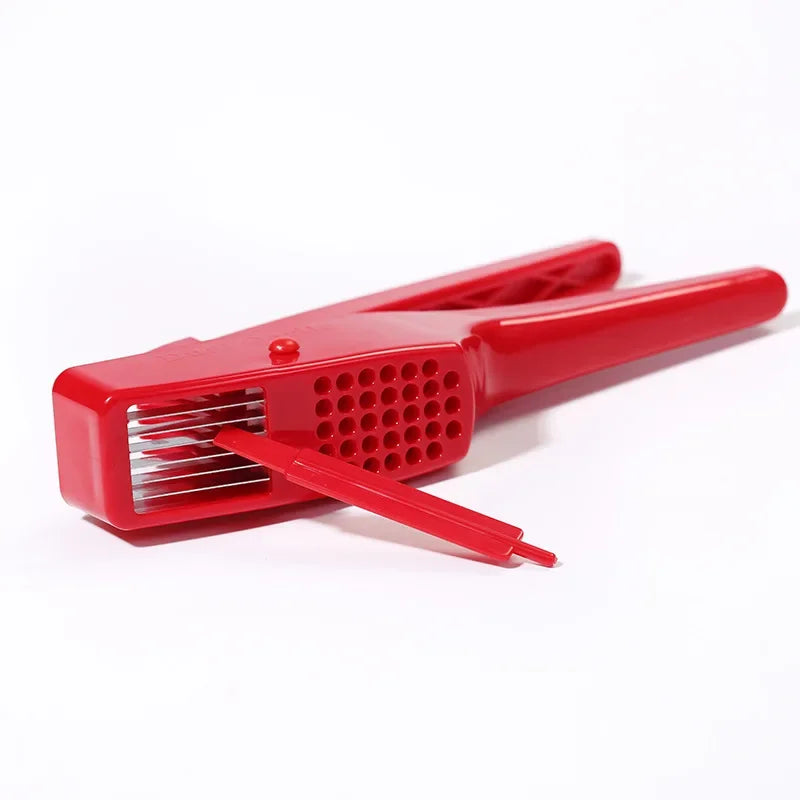 DecorBites™ Garlic Crusher: Multi-Functional Manual Press & Grinder
