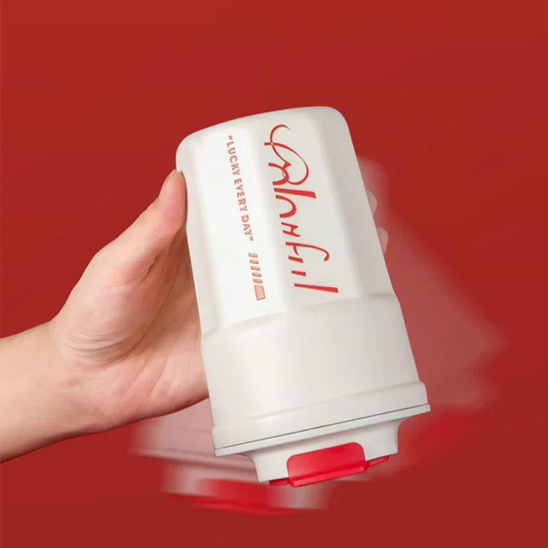 DecorBites™ 400ML Coffee Thermos Bottle Leak-Proof Portable Mug.