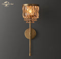 DecorBites™ Crystal LED Wall Sconce Dining Living Room Lighting Fixture