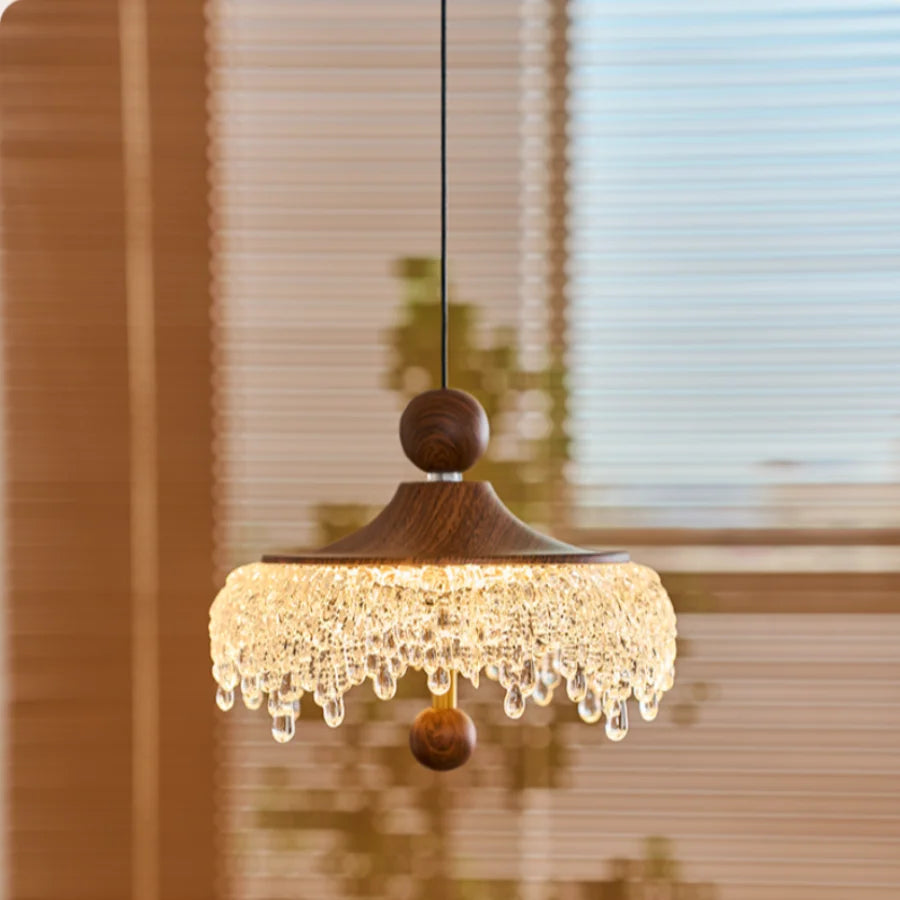 DecorBites™ Iceberg Acrylic Pendant Lights: Modern Nordic LED Hang Lamp for Home Decor