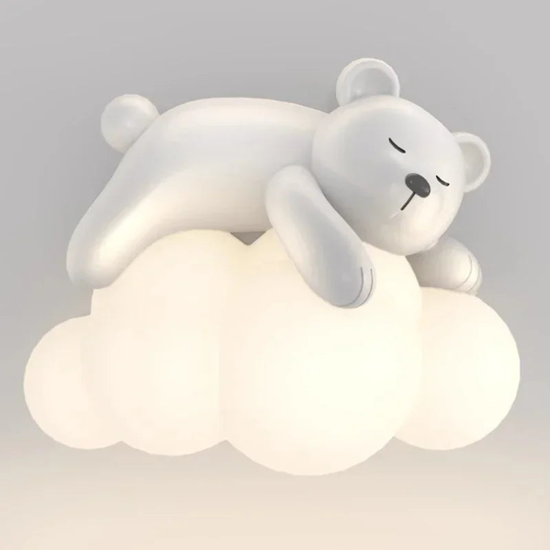 أضواء حائط على شكل دب LED للأطفال من DecorBites™ - مصابيح عصرية لغرف نوم الأميرات والأولاد والبنات