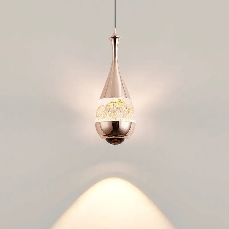DecorBites™ ثريا متدلية كريستالية لديكور غرفة الطعام الاسكندنافي