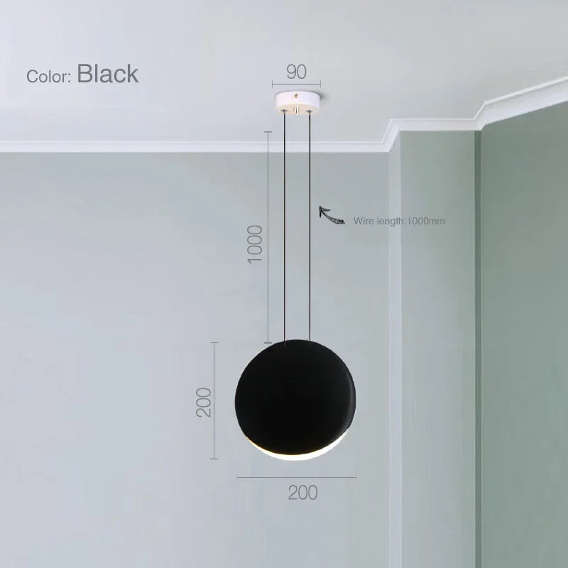 DecorBites™ Crescent Moon Chandelier for Dining Room, Coffee Shop, Kitchen Island, and Bar