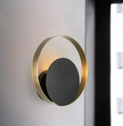 DecorBites™ Glass Ball G4 Round Ring Wall Lamp - Nordic Sconces for Modern Indoor Lighting
