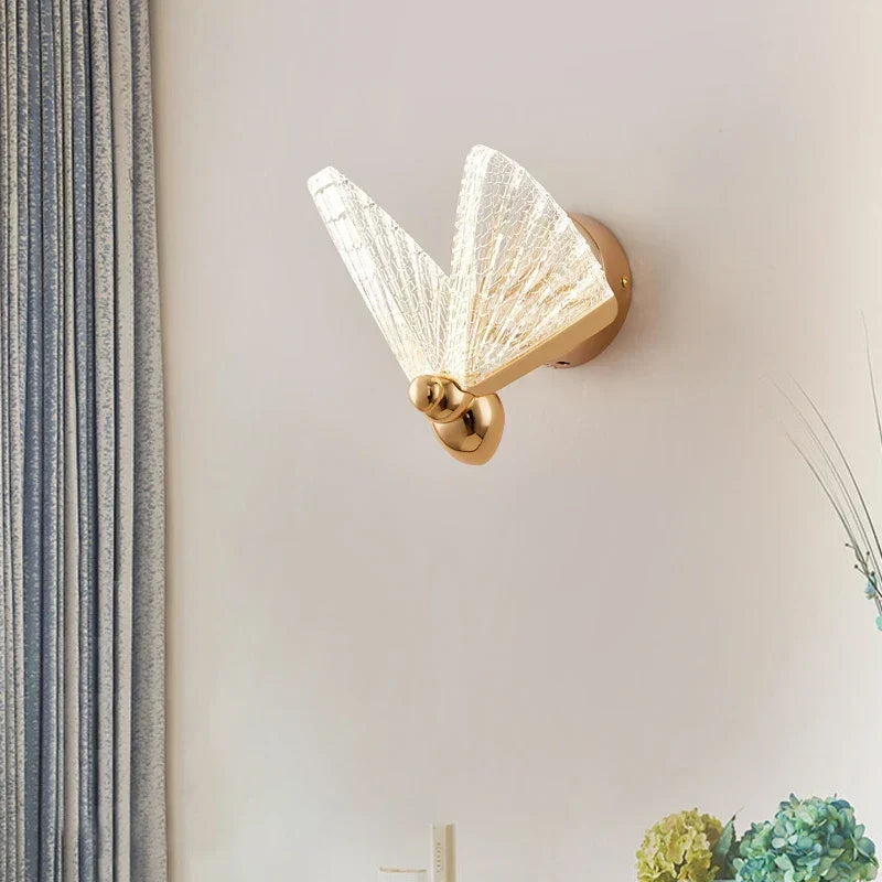 Applique Murale LED Papillon DecorBites™ : Éclairage Intérieur Nordique Moderne pour Salon, Escalier et Chambre à Coucher