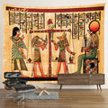 DecorBites™ Egyptian Mandala Tapestry Wall Hanging for Bohemian Hippie Room Decor