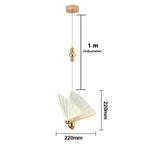 Nordic Butterfly Pendant Light With Iron And Acrylic
