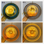 Nordic Green Glass Pendant Light