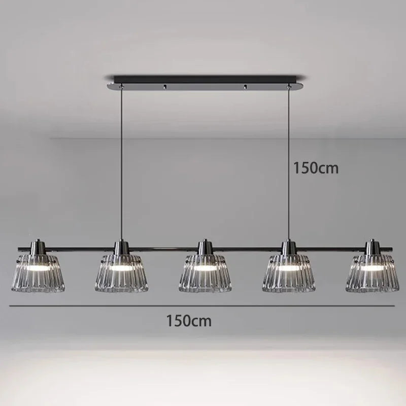 ثريات ديكور بايتس™ المعلقة بتقنية LED لديكور المنزل العصري والإضاءة الداخلية