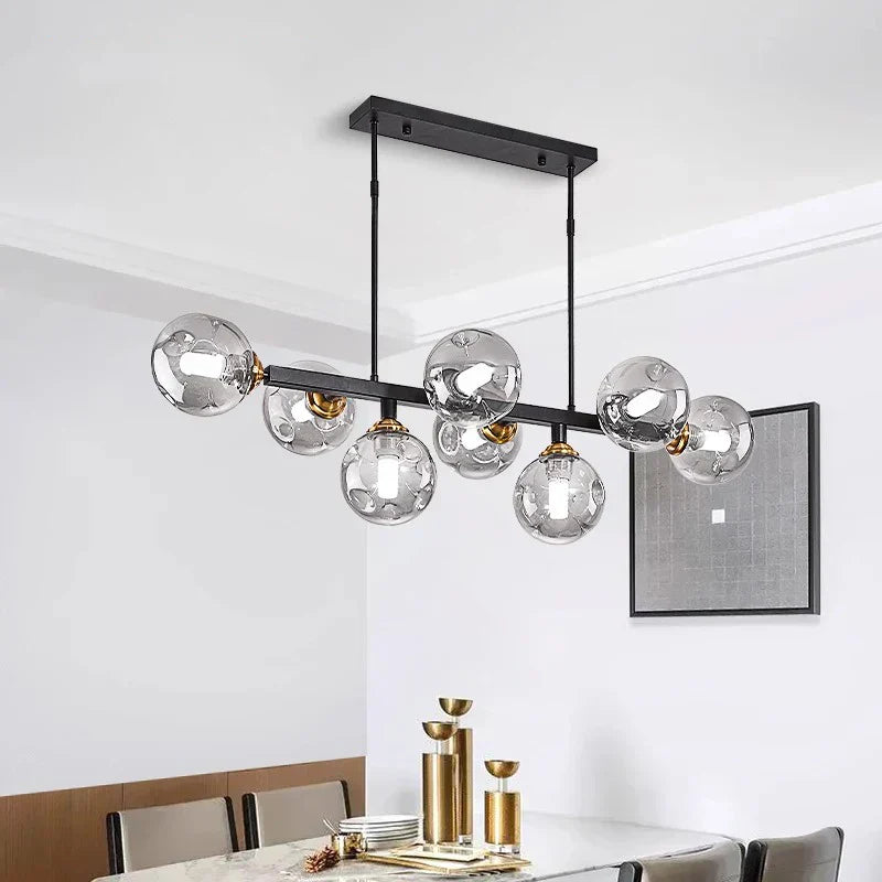 DecorBites™ Lustres LED suspendus : Éclairage intérieur moderne pour salon et salle à manger