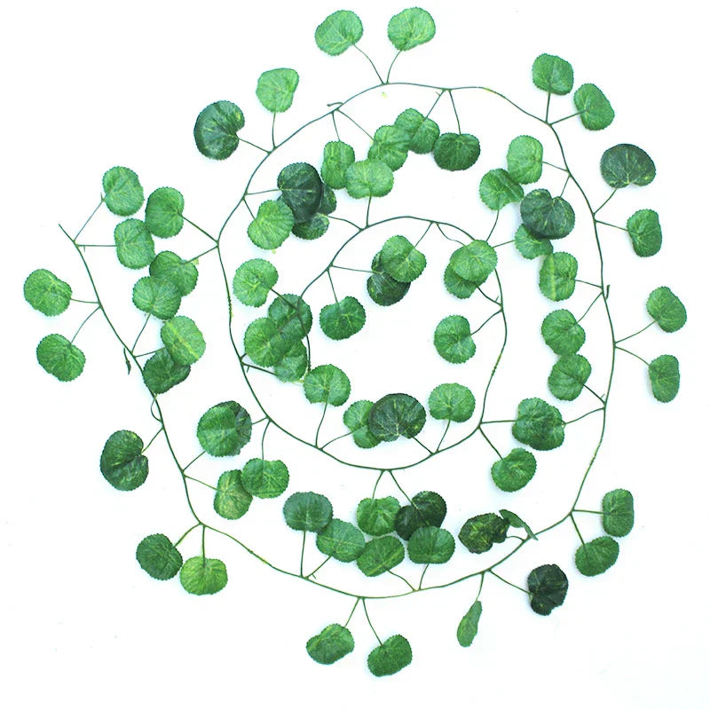 DecorBites™ Green Silk Hanging Christmas Garland for Home and Garden Decor