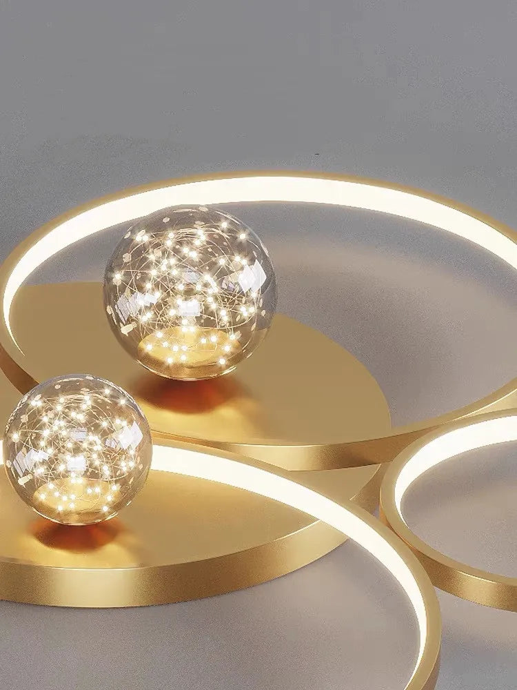 DecorBites™ Gypsophila Chandelier: Modern Ceiling Light for Living Room, Bedroom, Home.