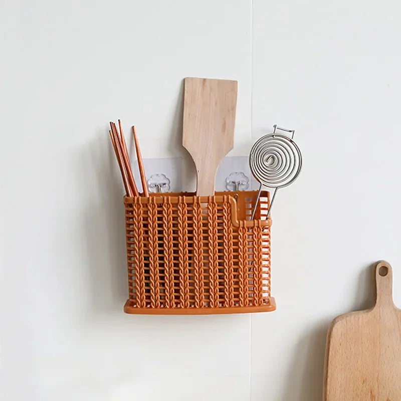 Rangement Organisateur Couverts Ustensiles de Cuisine DecorBites™ pour Cuillère Fourchette Couteau Baguettes