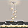 DecorBites™ Cube Chandelier Pendant Lights for Restaurant Loft Stairwell Bedroom Art Décor