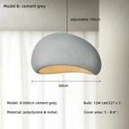 Handmade Wabi Sabi Resin Pendant Light