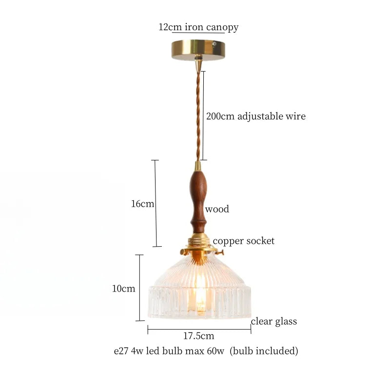 DecorBites™ Green Wave Glass Pendant Lamp: Modern Minimalism for Living Room, Bedroom, Cafe