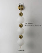 Nordic Magic Bean Round Gold Pendant Light