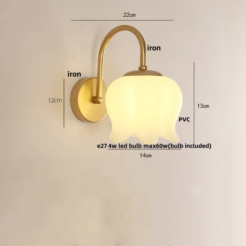 DecorBites™ مصباح جداري LED من الحديد بمفتاح سحب لسلم المنزل الحديث
