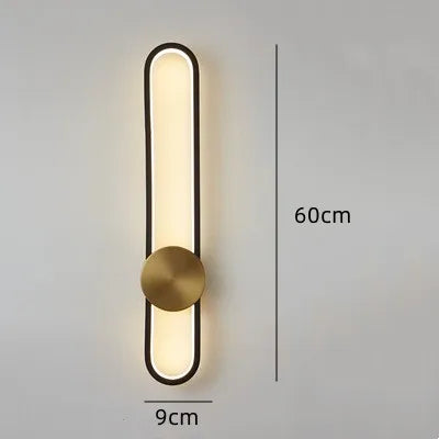 مصباح حائط LED طويل DecorBites™ لغرفة المعيشة وخلفية تلفزيون السرير