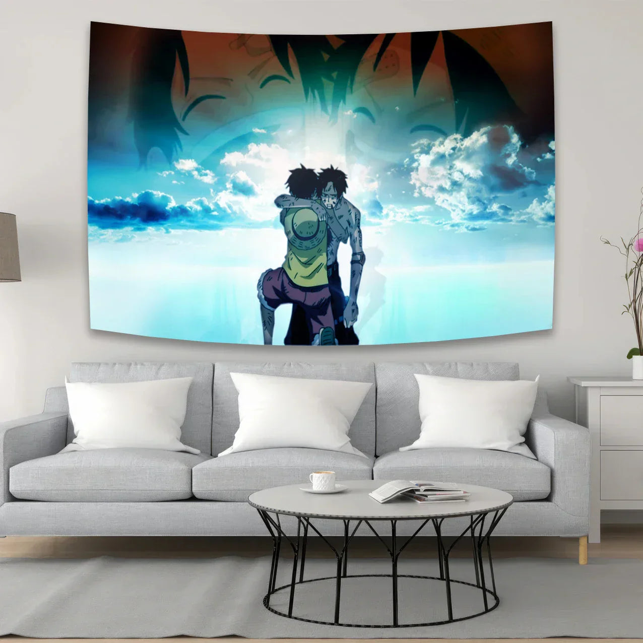 DecorBites™ Anime One Piece Character Canvas Tapestry for Bohemian Wall Decor