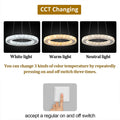 DecorBites™ Crystal LED Pendant Chandelier for Home Décor - Modern Art Fixture