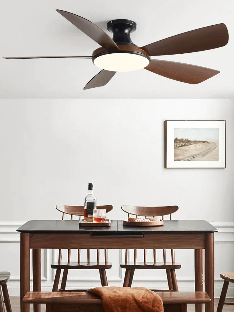 DecorBites™ 56" Modern Ceiling Fan with Remote Control for Bedroom and Restaurant