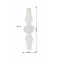 Akari-Style White Paper Wabi-Sabi Pendant Light