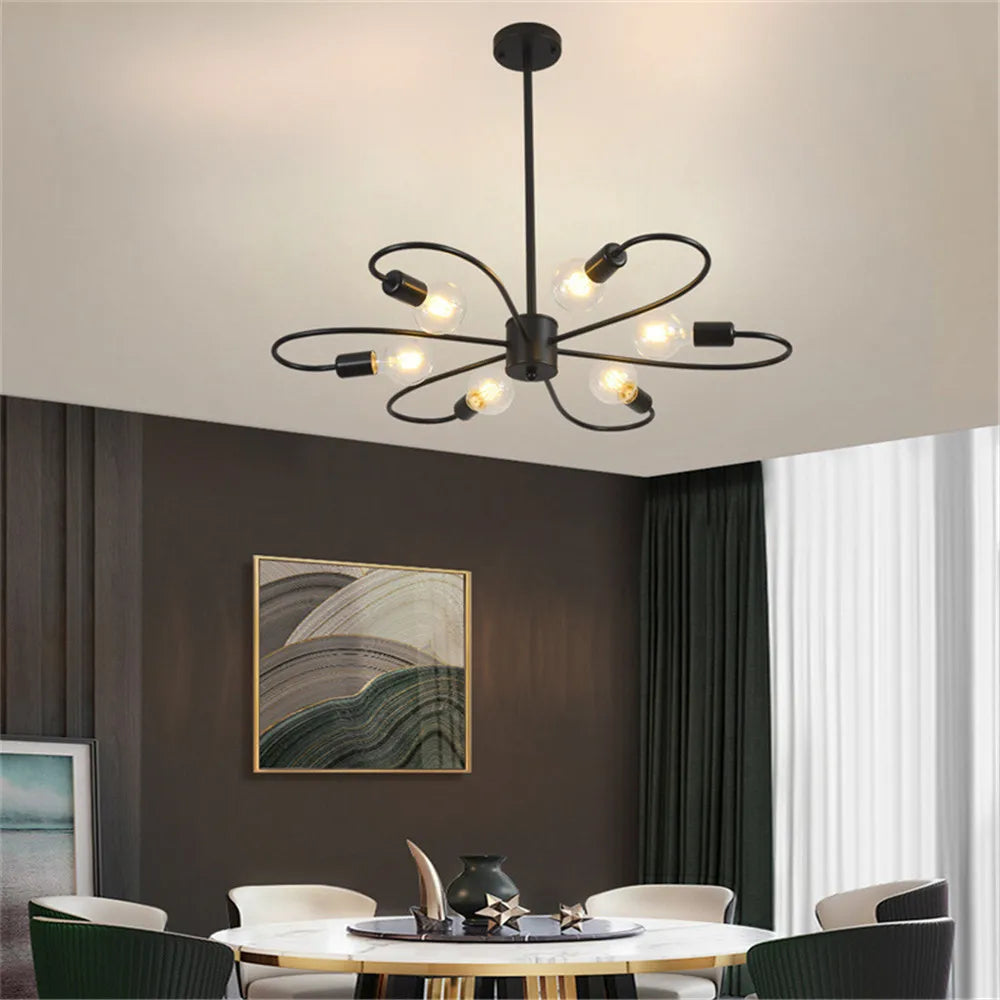 ثريا فروع LED من DecorBites™ لإضاءة غرفة المعيشة وغرفة النوم والمطبخ