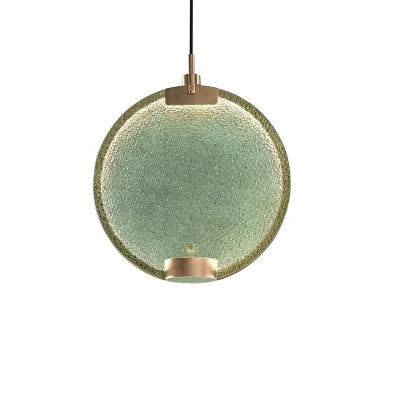 DecorBites™ Glass Horo LED Pendant Light - Art Deco Signal Headlight for Home, Bar, Kitchen