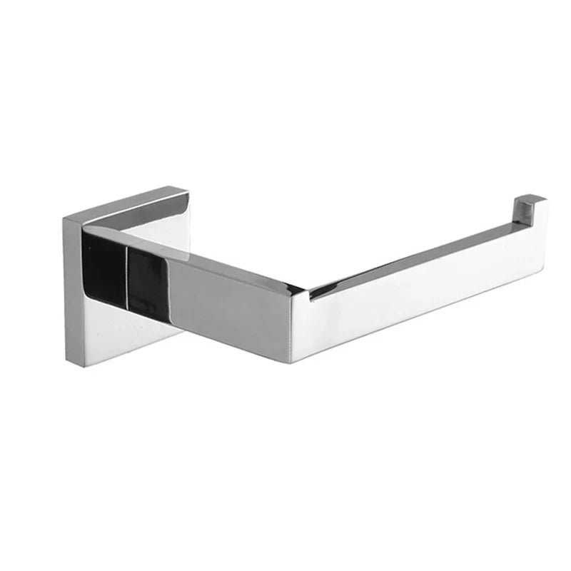 DecorBites™ Gold Square Paper Holder ملحق حمام