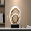 DecorBites™ Gold Abstract Art Sculpture Desk Ornaments Minimalism Aesthetics Decor