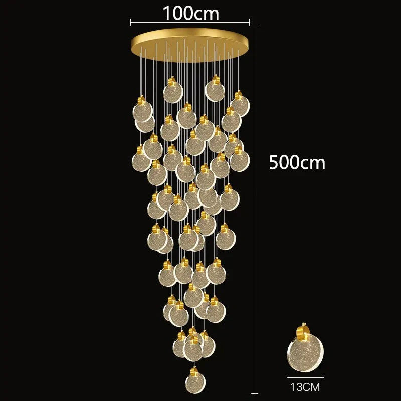 ثريات ديكور بايتس™ LED المتدلية لديكور المنزل العصري والإضاءة الداخلية