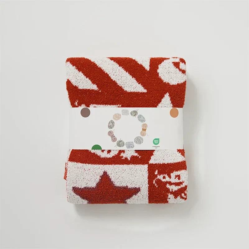 DecorBites™ Knitted Blanket Throws 120x150cm