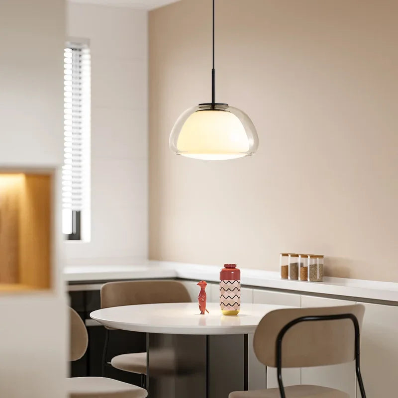 DecorBites™ Glass Jelly Pendant Lamp for Living Room Kitchen Dining - Denmark Suspension Light