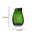 DecorBites™ Double Glass Vase Hydroponic Flower Pot: Desk Decor, Floral Arrangement Aesthetics
