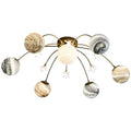 DecorBites™ Glass Ball Planet Chandelier for Kids Room and Living Room