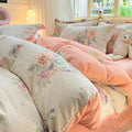 DecorBites™ Cozy Cotton Bedding Set: 160X210cm Quilt Cover for Adults, Warm & Soft Duvet Cover