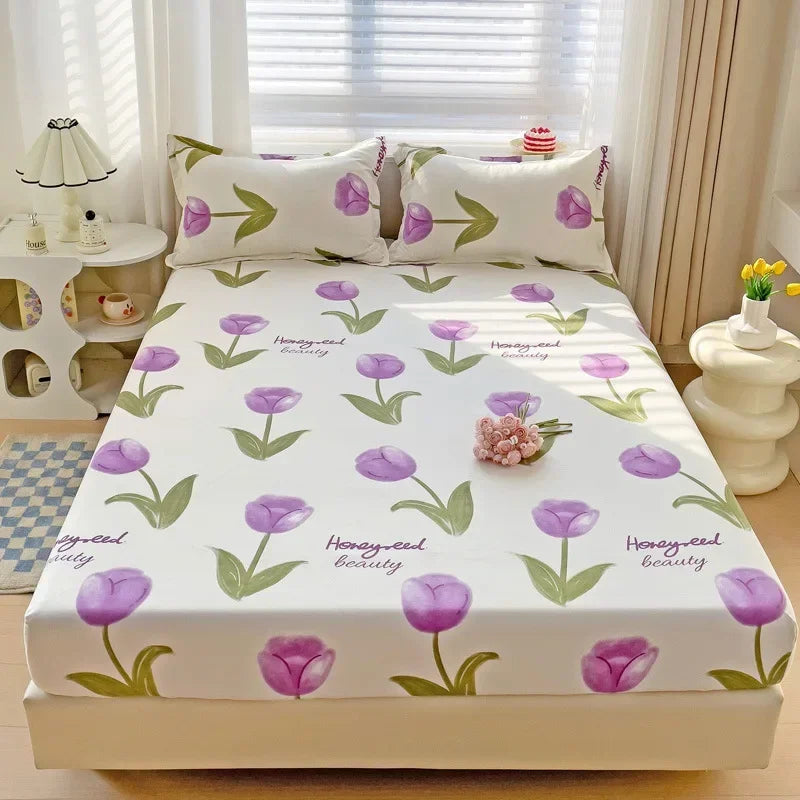 ملايات سرير DecorBites™ السميكة ذات الطراز الياباني لسرير بحجم كوين/كينج
