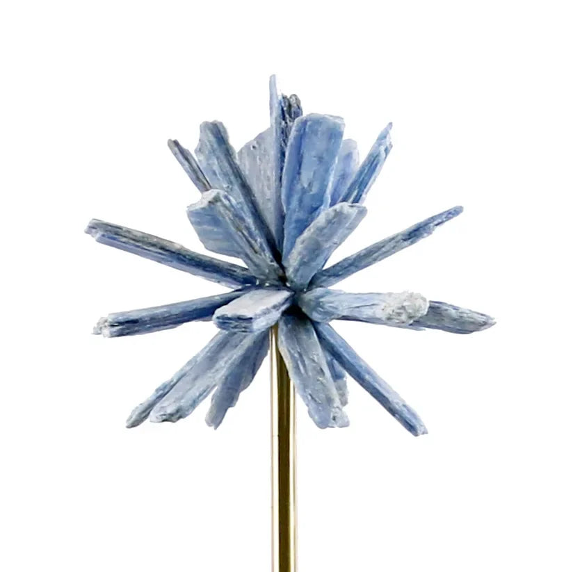DecorBites™ Crystal Agate Handmade White Flower Home Decor Figurine