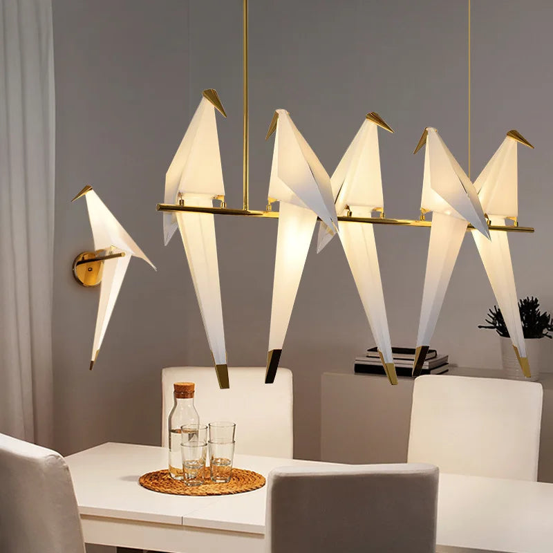 DecorBites™ Bird Design LED Hanging Chandelier for Dining and Living Spaces