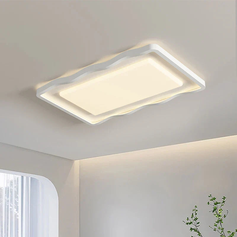 DecorBites™ Cream Style LED Ceiling Lamps for Modern Simple Living Room Lighting