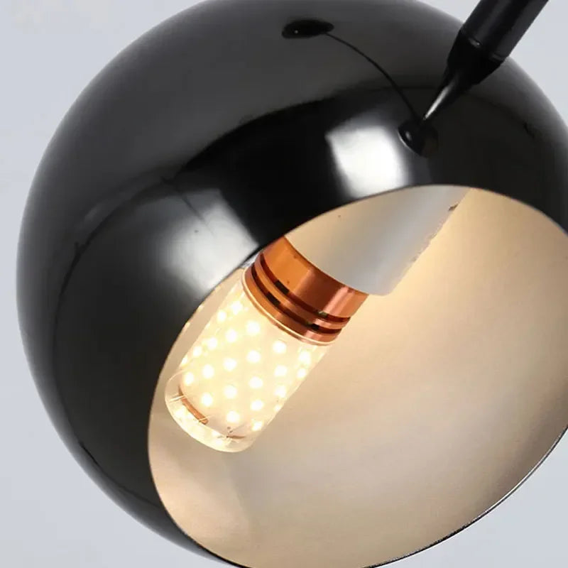 ثريا LED ديكور بايتس™: إضاءة معلقة عصرية بتصميم أنيق لغرفة المعيشة، غرفة الطعام، والمطبخ.