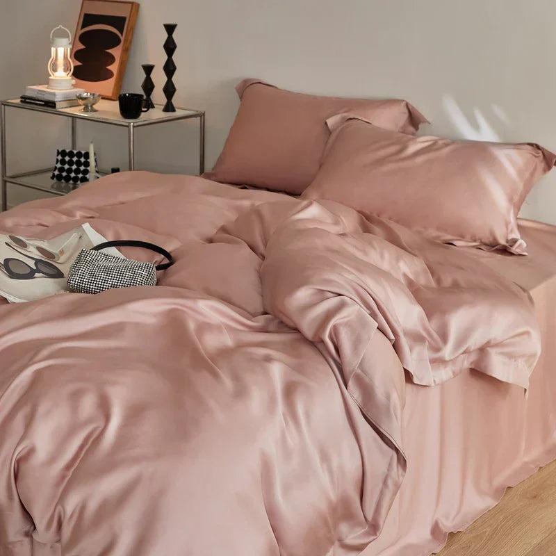 DecorBites™ Eucalyptus Lyocell Luxury Bedding Set with Cooling Properties