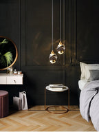Modern K9 Crystal Linear Pendant Light