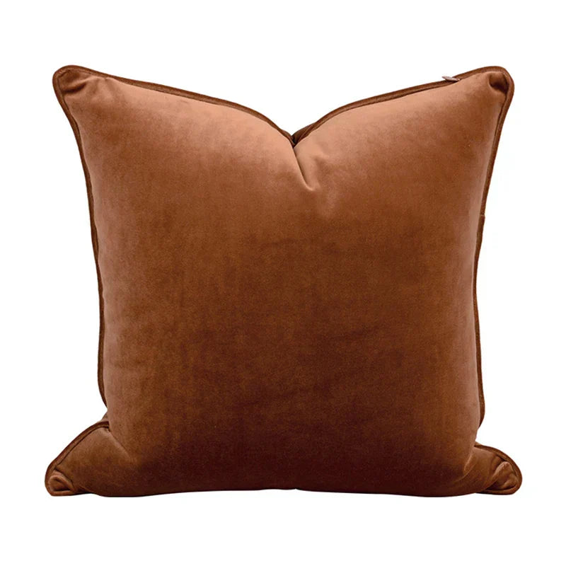 DecorBites™ Circus Retro Throw Pillow Cover with Tassels 45x45 Eclectic Home Decor