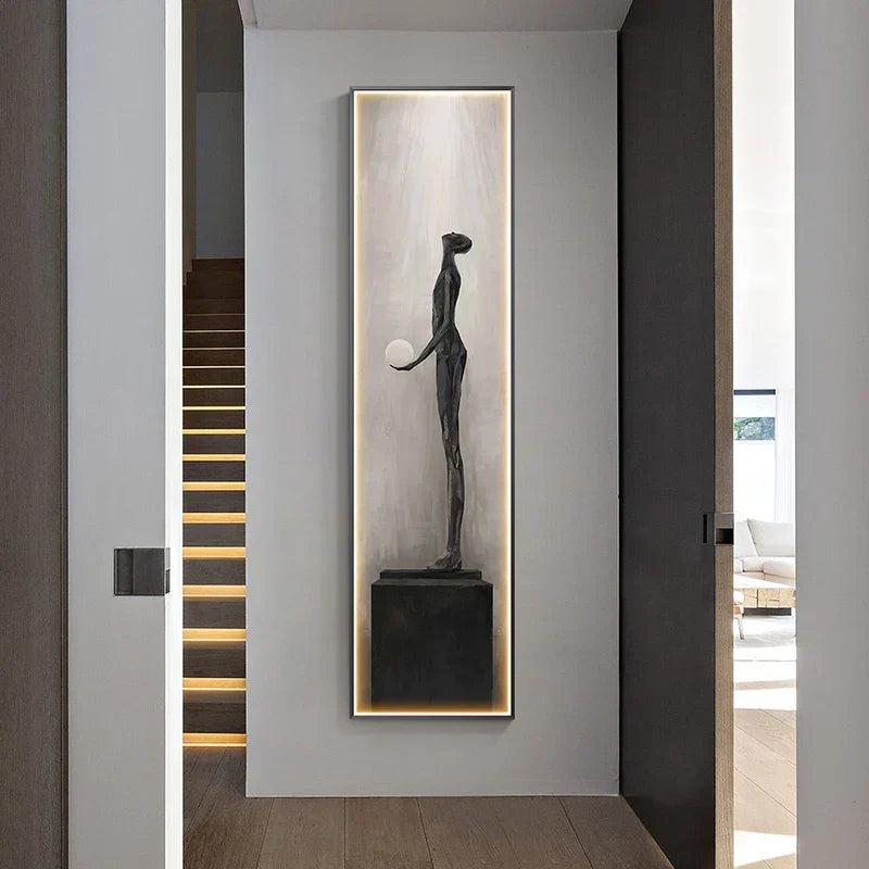 DecorBites™ Abstract Art LED Wall Lamp for Home Decor