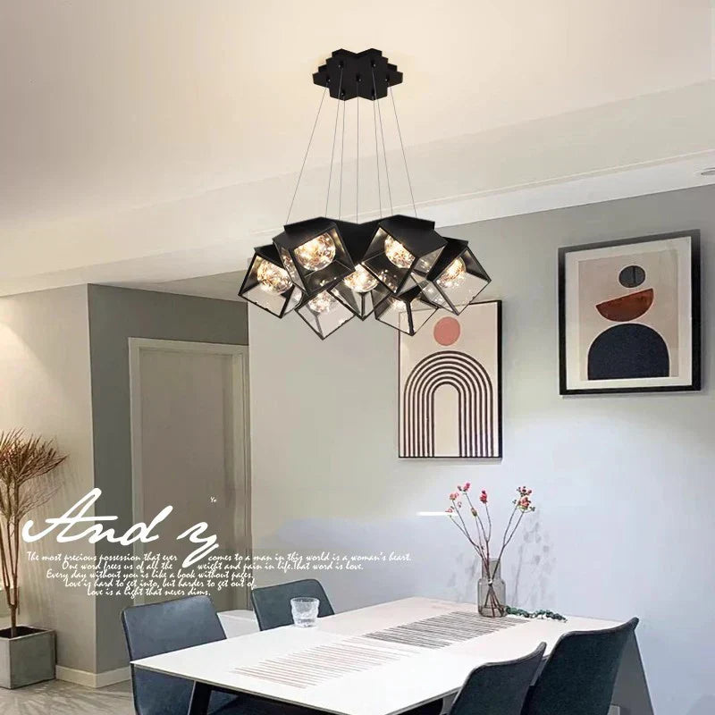 ثريات DecorBites™ LED المتدلية لديكور المنزل العصري والإضاءة الداخلية