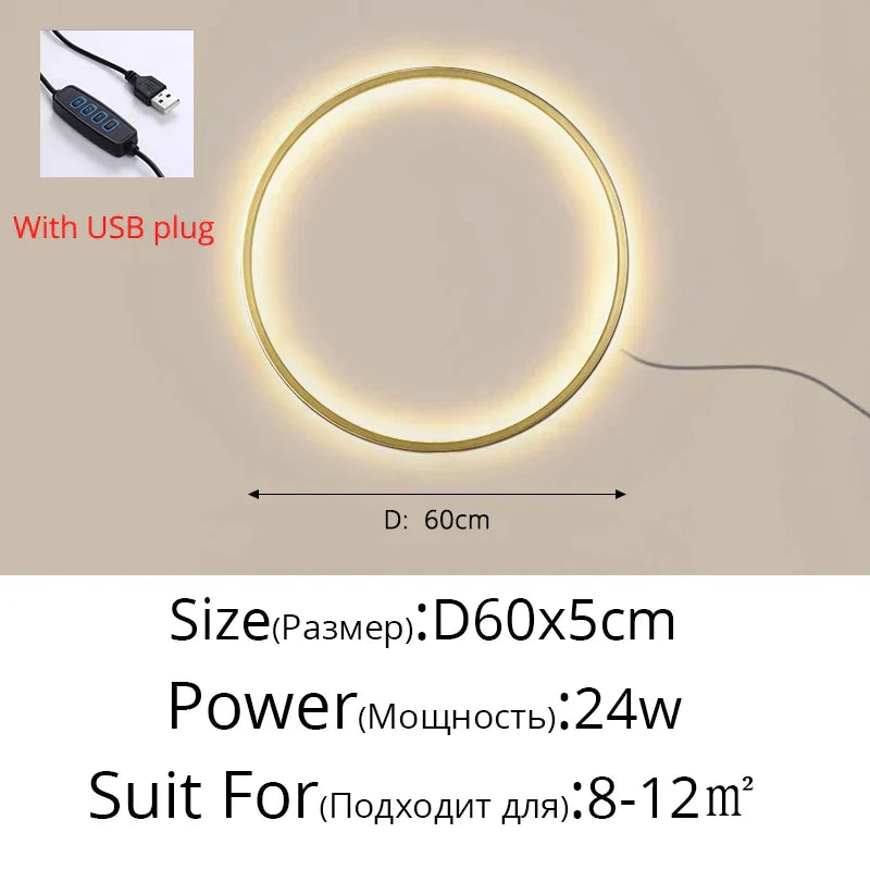 DecorBites™ Elegant Round Wall Sconces for Home Indoor Lighting